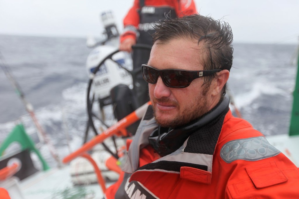 Day 13 - Phil Harmer - leg 3 of the Volvo Ocean Race 2011-12 © Yann Riou/Groupama Sailing Team /Volvo Ocean Race http://www.cammas-groupama.com/